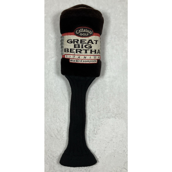 Callaway Great Big Bertha #1 Driver Cover Golf Club Accessory War Bird Soleplate - Picture 1 of 4